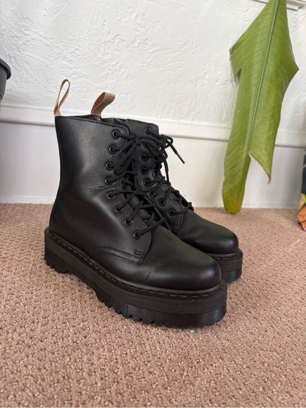 Dr. Martens Jadon II Mono Vegan Platform boots